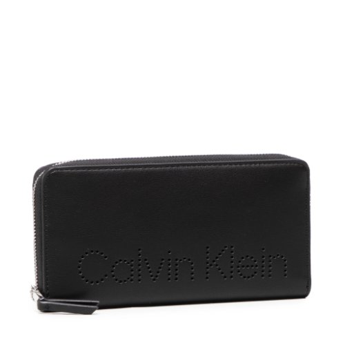 Portofel Mare de Damă CALVIN KLEIN - Ck Set Wallet Z/A Lg K60K609191 BAX