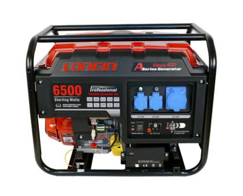 Generator Loncin lc6500d- 5,5 kw, 220v - -a series