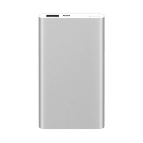 Acumulator extern Xiaomi Mi Power Bank 2, 5000mAh, Micro-USB, USB-A, Incarcare rapida, Incarcare la putere mica