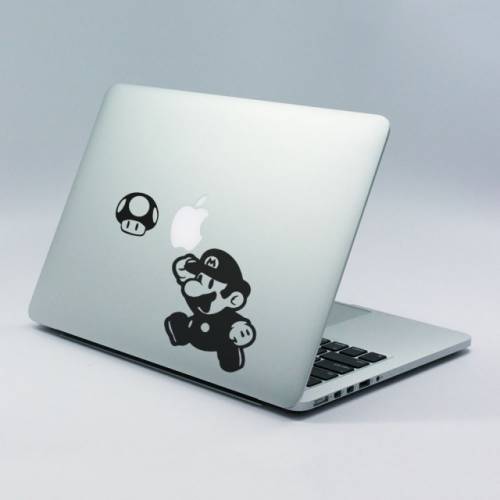 Sticker laptop - Mario