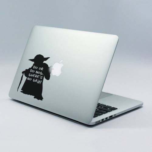 Sticker laptop - Yoda