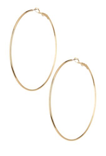 14th & Union - Bijuterii femei 14th union basic 71mm hoop earrings gold