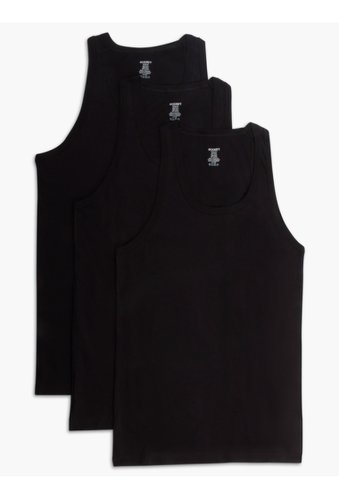 Imbracaminte Barbati 2(X)IST Knit Tank Top - Pack of 3 BLACK