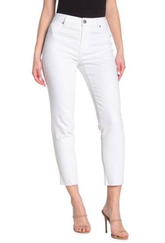Imbracaminte Femei 1822 Denim High Rise Solid Mom Jeans WHITE