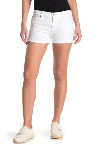 Imbracaminte Femei 7 For All Mankind Raw Cuff Shorts WHITE