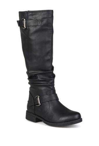 Incaltaminte Femei Journee Collection Stormy Riding Boot - Extra Wide Calf BLACK