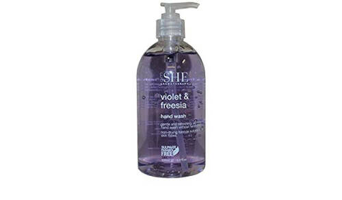 Sapun lichid de maini om she aromatherapy violet & freesia hand wash, 500 ml