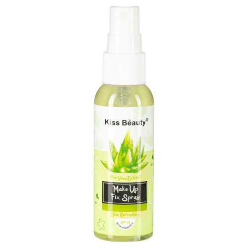 Spray Fixare Kiss Beauty Cu Aloe Vera, 60 ml
