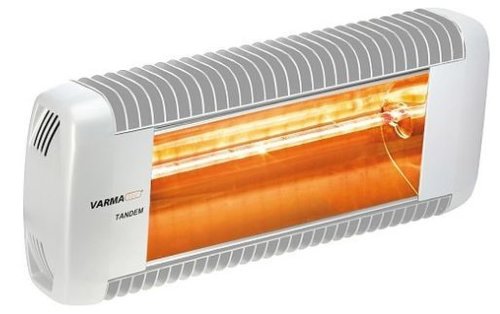 Varma Tec - Incalzitor cu lampa infrarosu varma amber light 2000w ip x5 ik08 - 550/20b-al