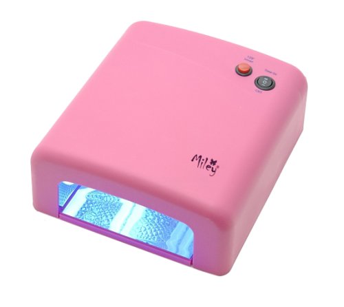 Lampa UV manichiura / pedichiura Miley, 36 W, roz
