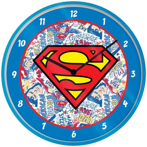 Ceas de Perete Superman Logo