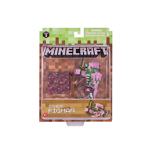 Minecraft: Action Figure Zombie Pigman 8 cm