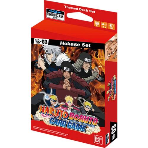 Naruto Boruto Card Game Hokage Set