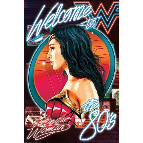 Poster Wonder Woman 1984 Welcome To The 80s