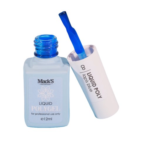 Mack'S Liquid Polygel Lapis Blue - 8, 12ml