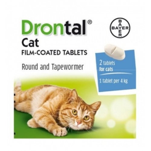 Bayer - Drontal cat, cutie 2 tablete