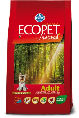 Ecopet Natural Caine Mini Adult - 12 kg