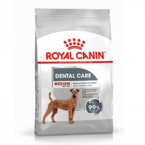 Royal Canin Medium Dental Care Adult, hrana uscata caini, pentru dinti sanatosi, 10 kg
