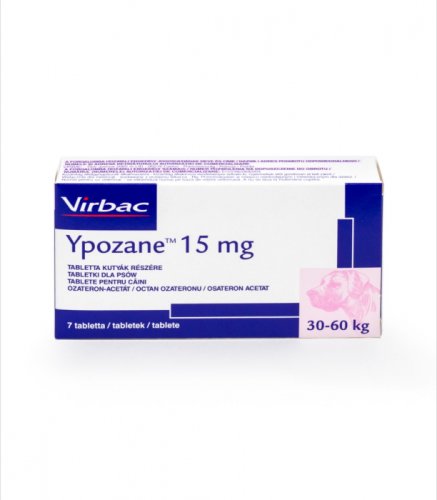 Ypozane 15 mg 30-60 kg, 7 tablete