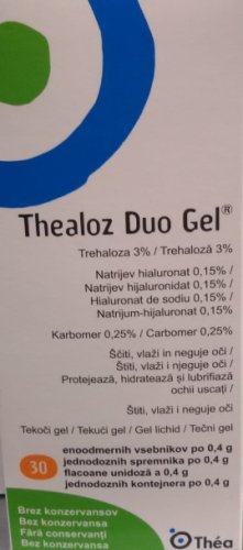 Gel - thealoz duo, 30 monodoze, thea