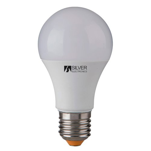 Bec LED Sferic Silver Electronics 980927 E27 10W Lumină caldă