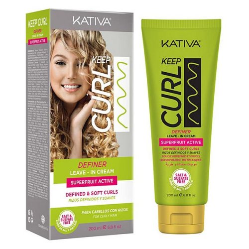 Cremă pentru Definirea Buclelor Kativa Keep Curl (200 ml)