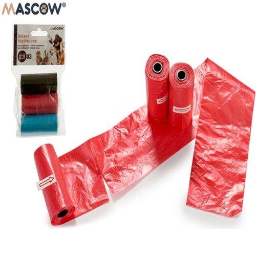Mascow - Genți/saci plastic animal de companie (3 pcs)