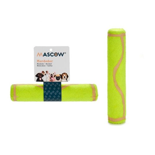 Mascow - Jucărie pentru câini verde (3,5 x 3,5 x 19,5 cm)