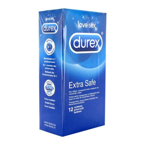 Prezervative Extra Safe 12 bucăți Durex 7465
