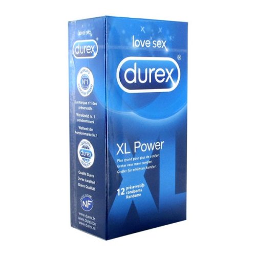 Prezervative XL Power 12 bucăți Durex 6970