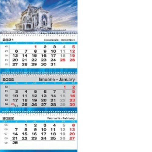 Calendar perete articulat triptic&quot; XL&quot; 2022