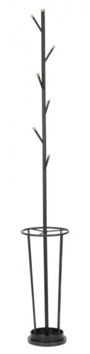 Mauro Ferretti - Cuier cu suport pentru umbrele glam negru (cm)o 26x176
