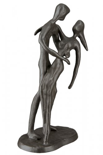 Figurina In Arm, Fier, Negru, 7x20x11 cm