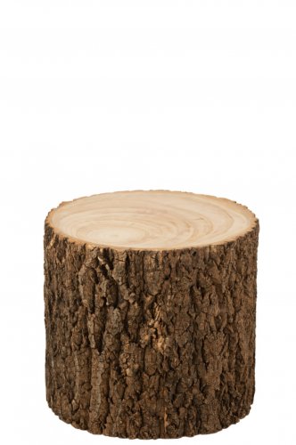 Masuta , lemn, natural, 39x39x40 cm