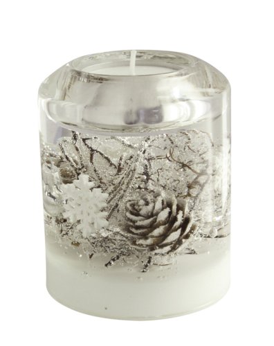 Suport lumanare pastila DREAM-candela, sticla, 9x7 cm