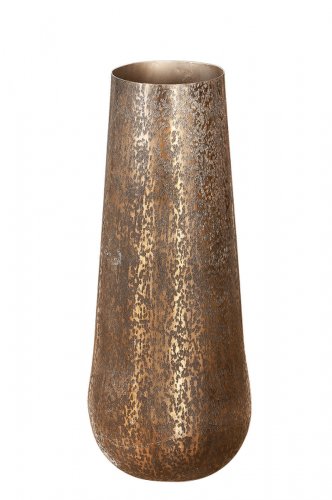 Gilde - Vaza cobre, aluminiu, 101x37 cm