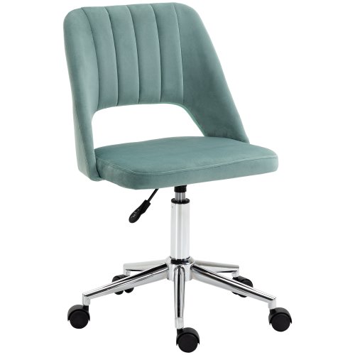 Vinsetto scaun pentru serviciu ergonomic pentru birou cu inaltime reglabila verde