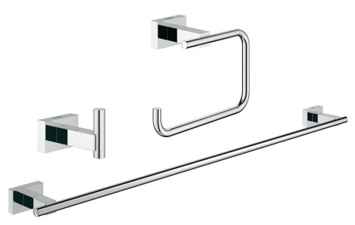 Set accesorii baie 3 in 1 Grohe Essentials Cube-40777001
