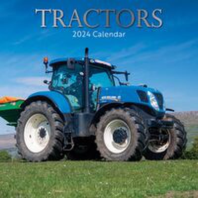 Tractors - 2024 square wall calendar