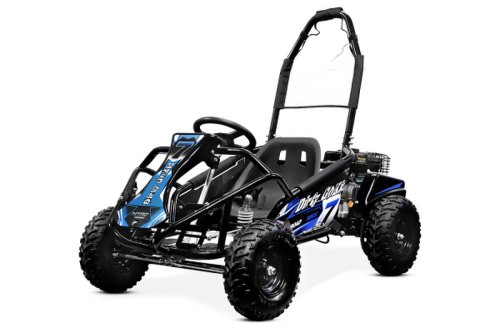 Kart electric pentru copii NITRO GoKid Dirty 1000W 48V Albastru