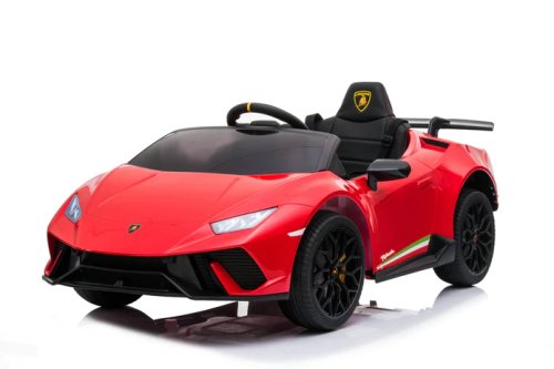 Masinuta electrica pentru copii, Lamborghini Huracan, 4x4, 120W 12V, culoare rosie