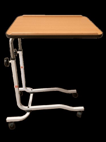 Empria - Masa pentru servit la pat, multifunctionala, reglabila, cu roti, 54x40 cm
