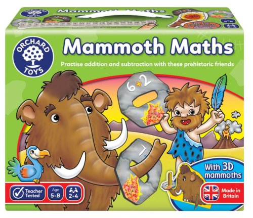 Orchard Toys - Joc educativ matematica mamutilor, mammoth math