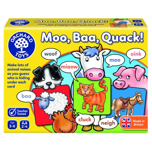 Orchard Toys - Joc educativ moo baa quack