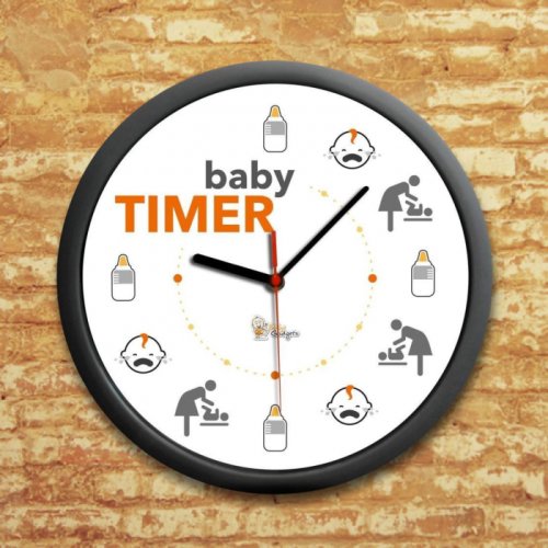 3gifts - Ceas de perete baby timer