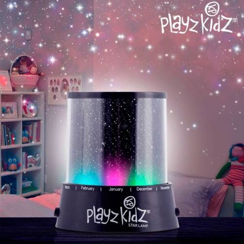 Lampa cu led si proiector de Stele Playz Kidz