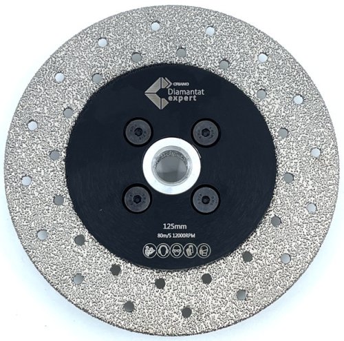 Disc DiamantatExpert lipit in vid pt. taiere si slefuire 125xM14 (mm) Super Premium - DXDY.DVB.125.M14