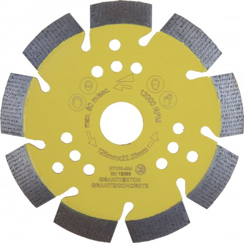 Disc DiamantatExpert pt. Beton armat & Granit - Line-up Tech 125x22.2 (mm) Super Premium - DXDH.1004.125