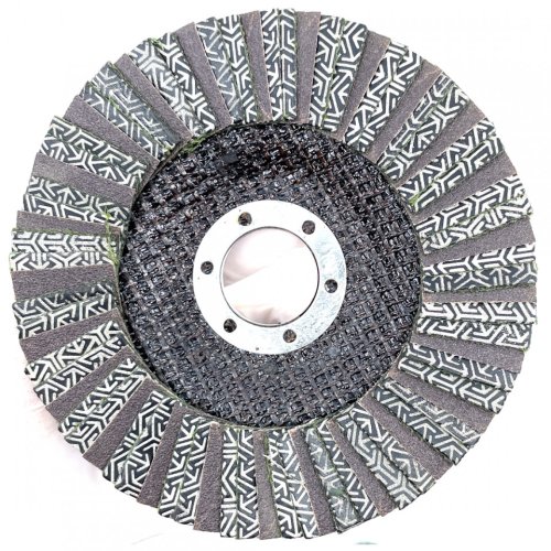 Diamantatexpert - Disc lamelar pt. slefuit granit, gresie, portelan, sticla, #60 Ø115mm - dxdy.flap60.115