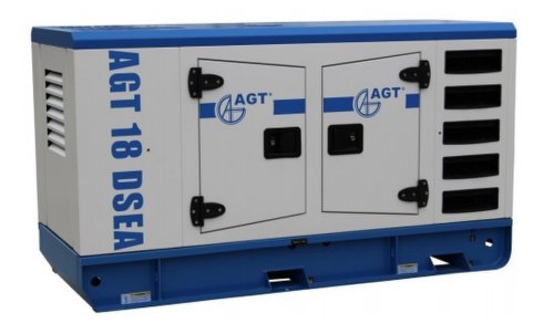 Generator diesel de curent, insonorizat AGT 18 DSEA